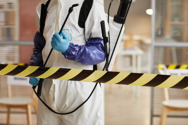 Professional Infectious Disease Decontamination technician working in Newark, NJ